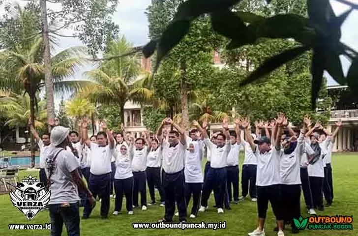Kegiatan corporate event di Puncak Bogor