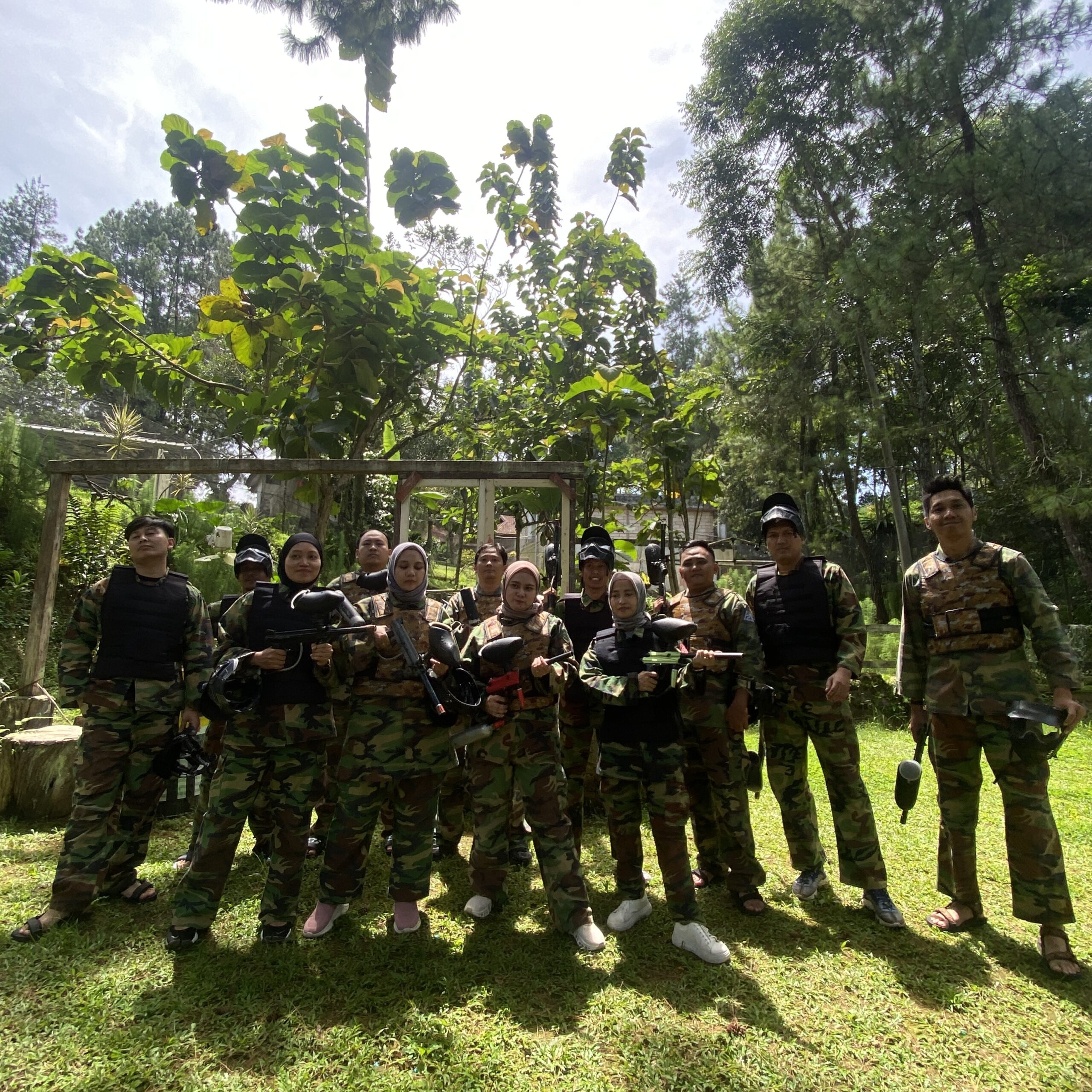 tempat paintball puncak bogor terbaik terdekat