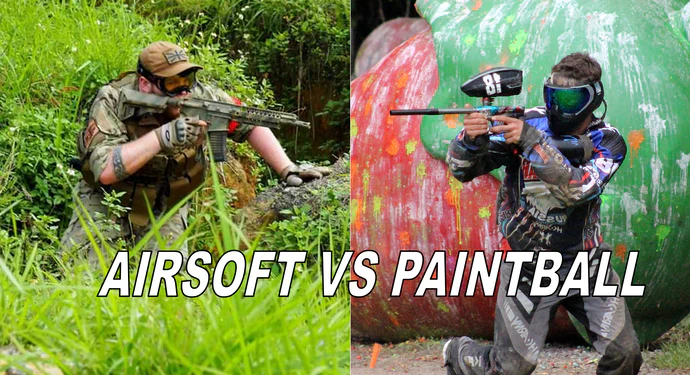 Perbedaan Paintball dan Airsoft Mana yang Lebih Seru