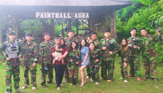Arena bermain paintball puncak