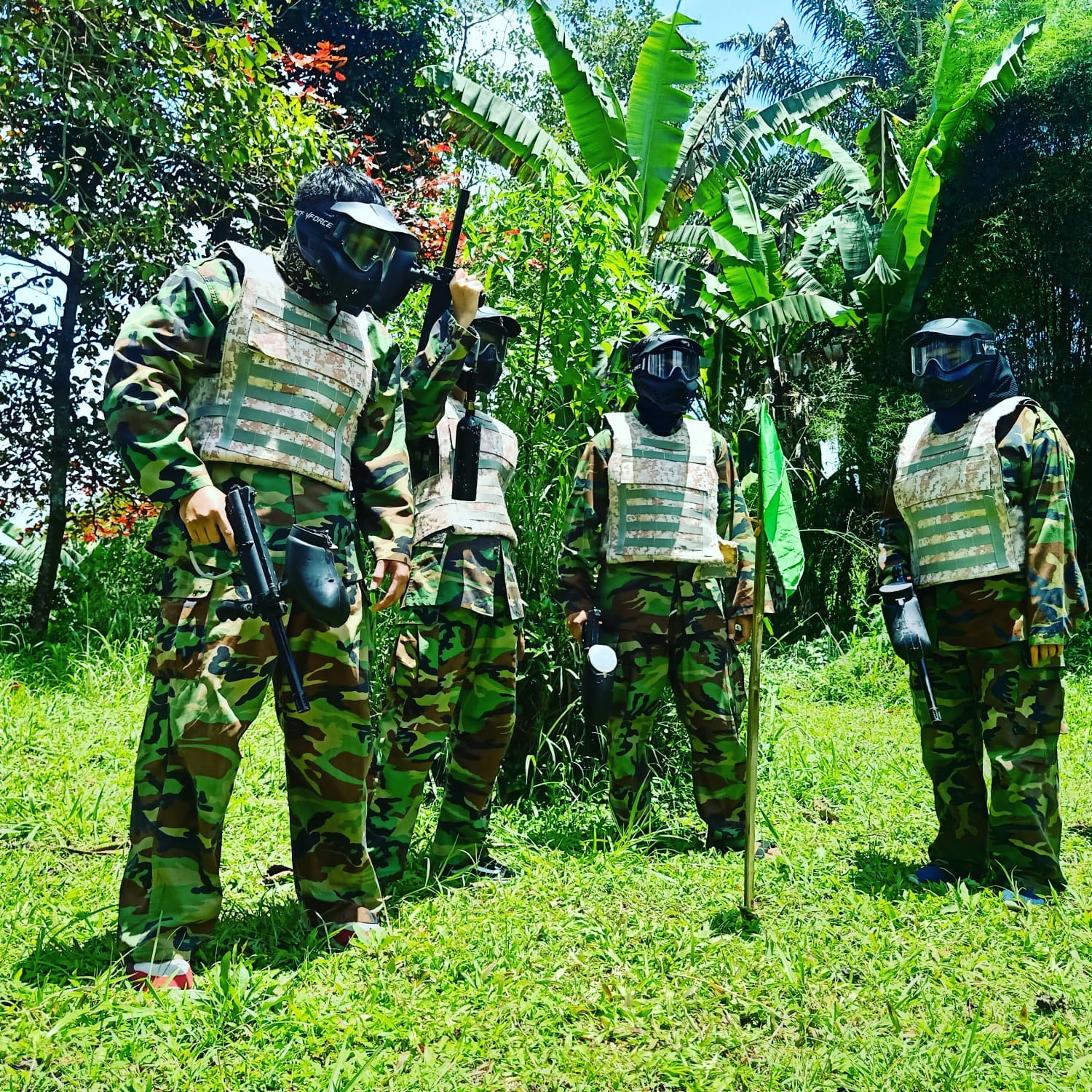 Wisata Paintball di Puncak