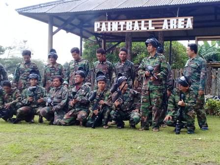 Tempat Paintball dan Rafting di Puncak