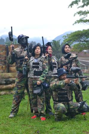 Wisata Paintball Puncak Bogor