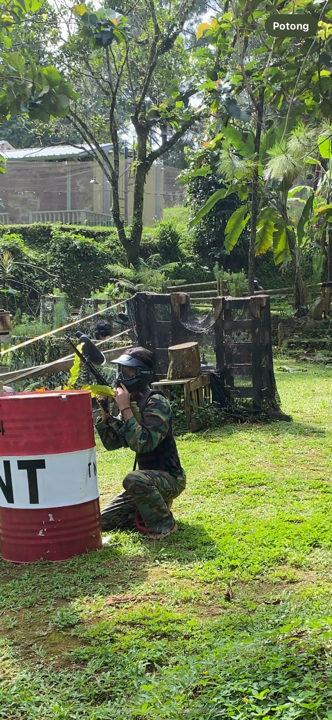 Mencari tempat gathering seru? Inilah tempat main paintball di Puncak Bogor